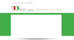 Desktop Screenshot of nd-project.com