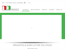 Tablet Screenshot of nd-project.com